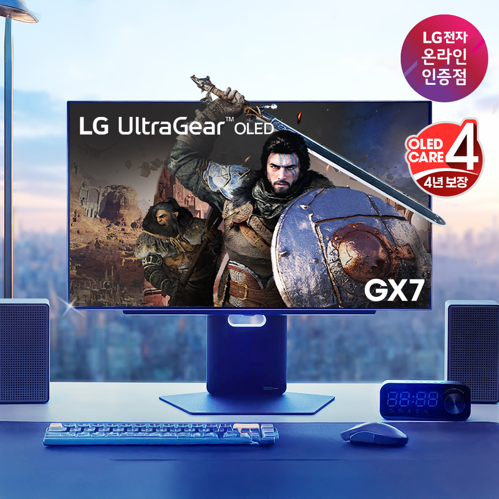 LG UltraGear OLED 27GX700A 프로모션 이미지